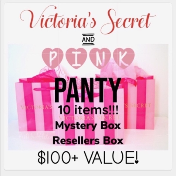 New VS & VS Pink Panty Mystery or Resellers Box 📦 - Picture 1 of 7